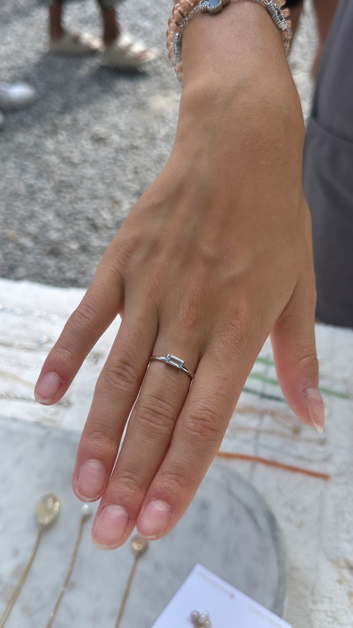 Everyday Gemstone Sterling Silver Ring