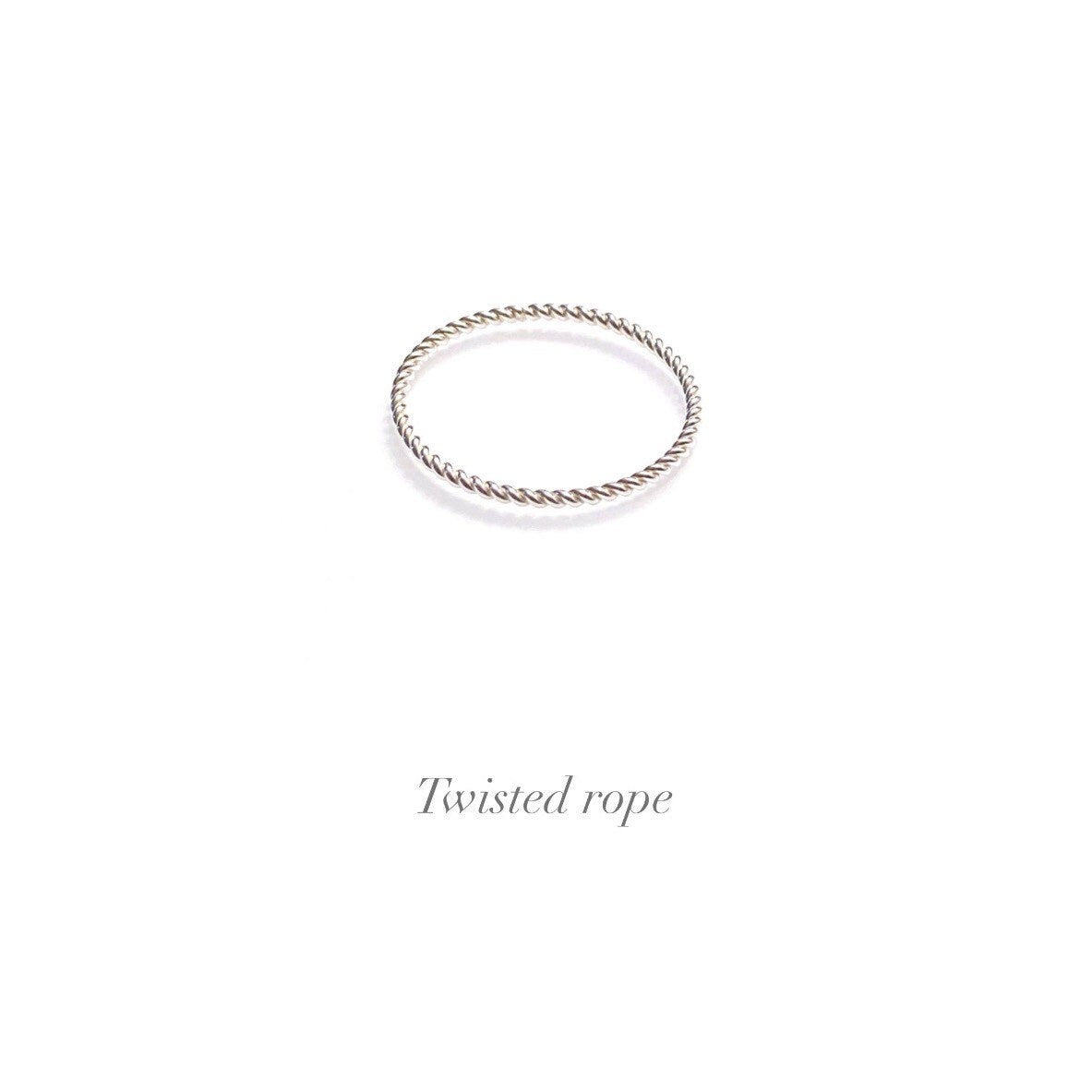 Sterling Silver Stacking Rings - Multiple Styles | Shower Safe