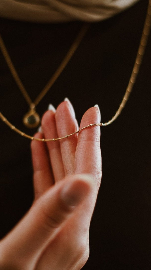 Satellite Chain Necklace, Bracelet, Anklet - 14K Gold-Filled & Sterling Silver