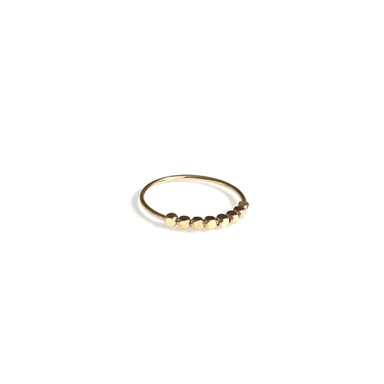 Fidget ring (10K solid gold)