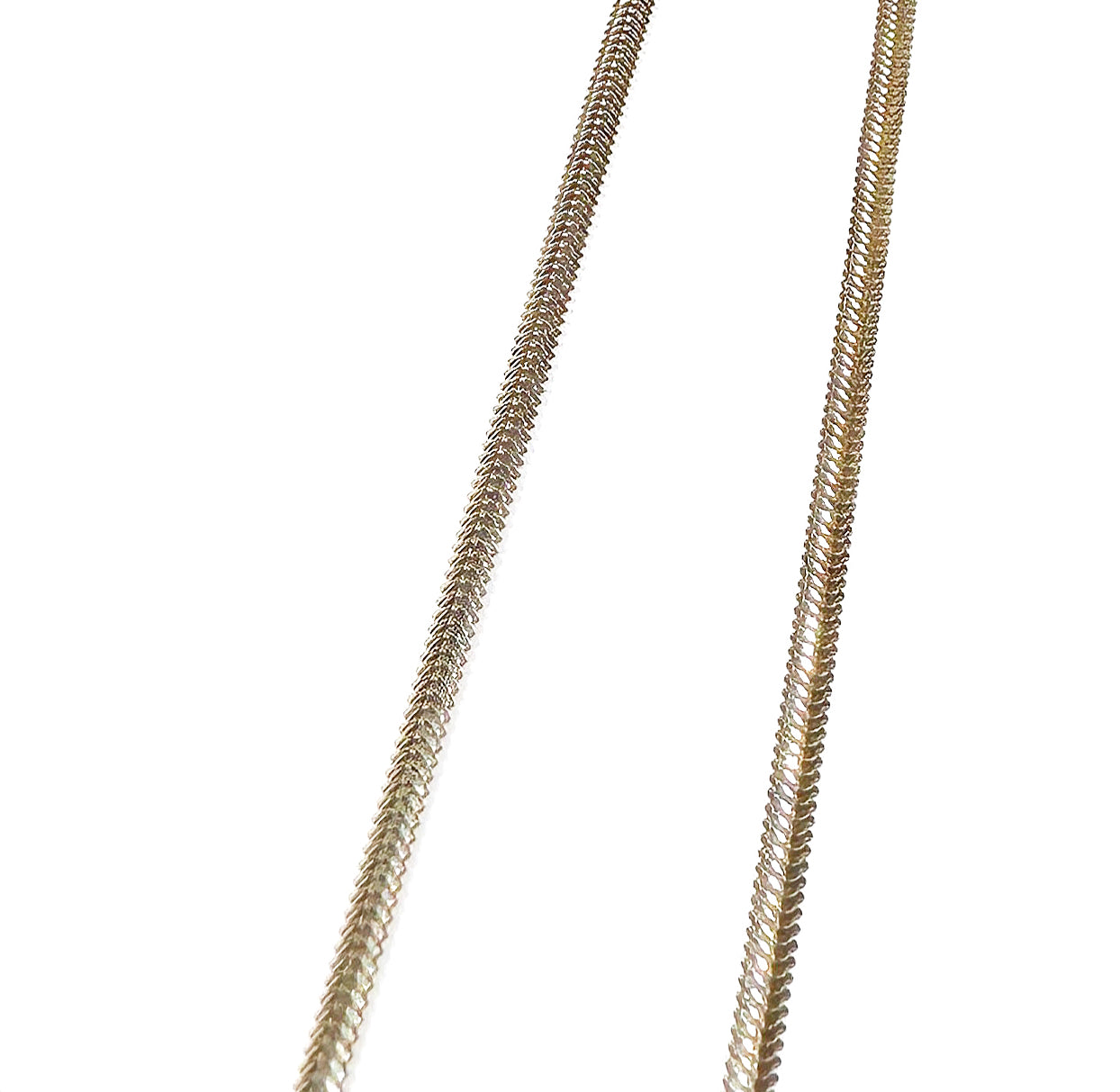 Italian solid gold tangle free chains (Puglia Holiday Collection)