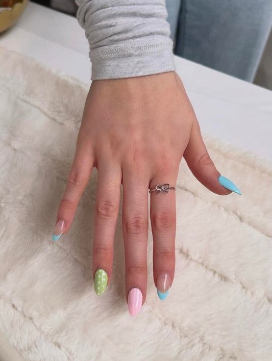 Wrap Me Up in a Dainty Bow Ring (Sterling Silver)