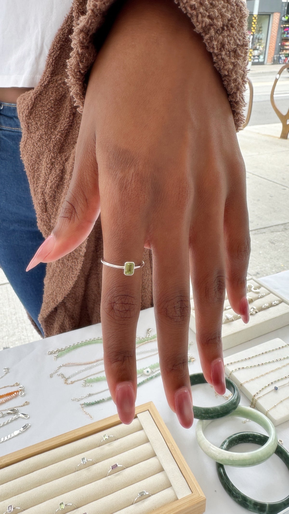 Everyday Gemstone Sterling Silver Ring