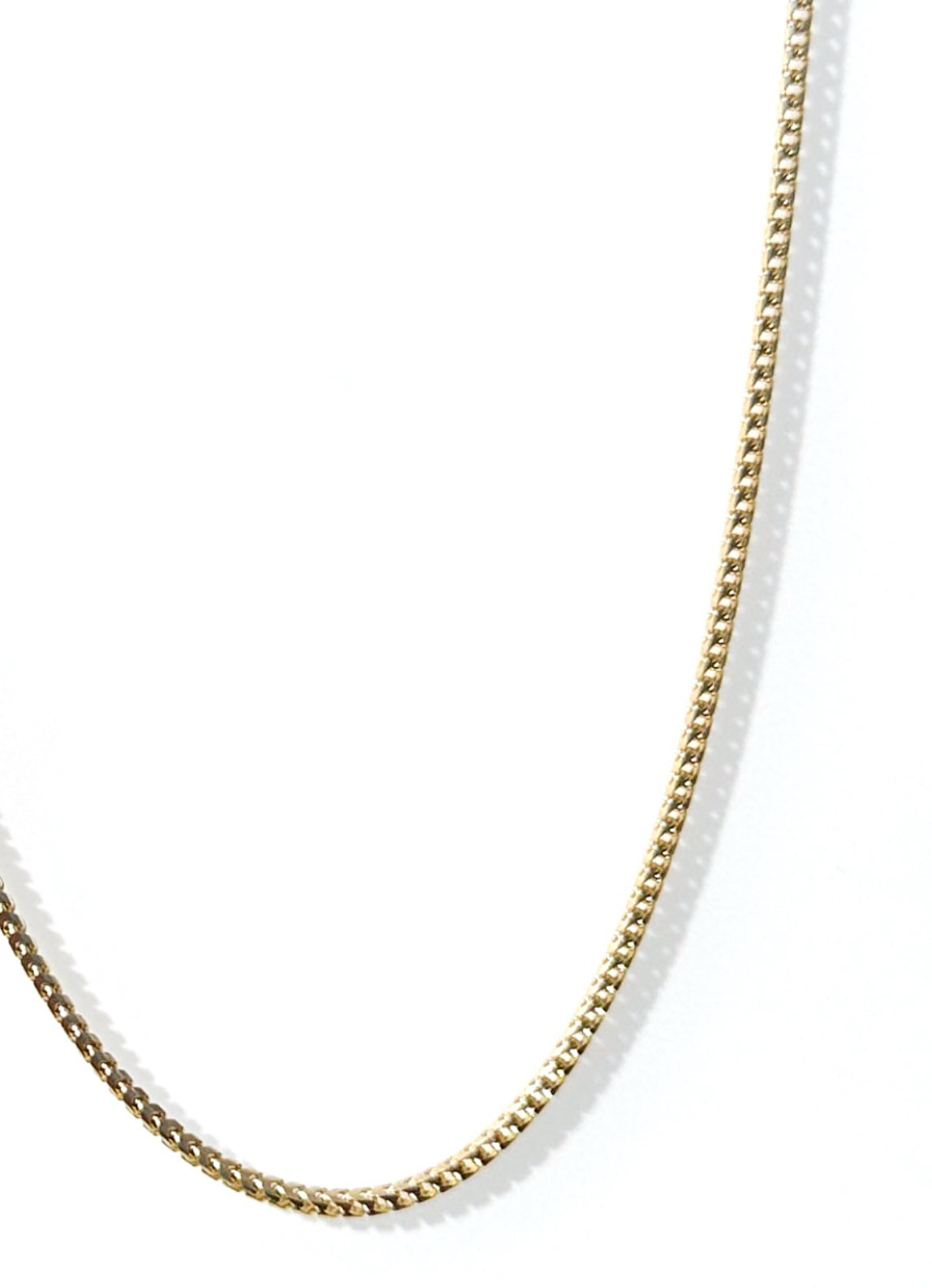 Italian solid gold tangle free chains (Puglia Holiday Collection)