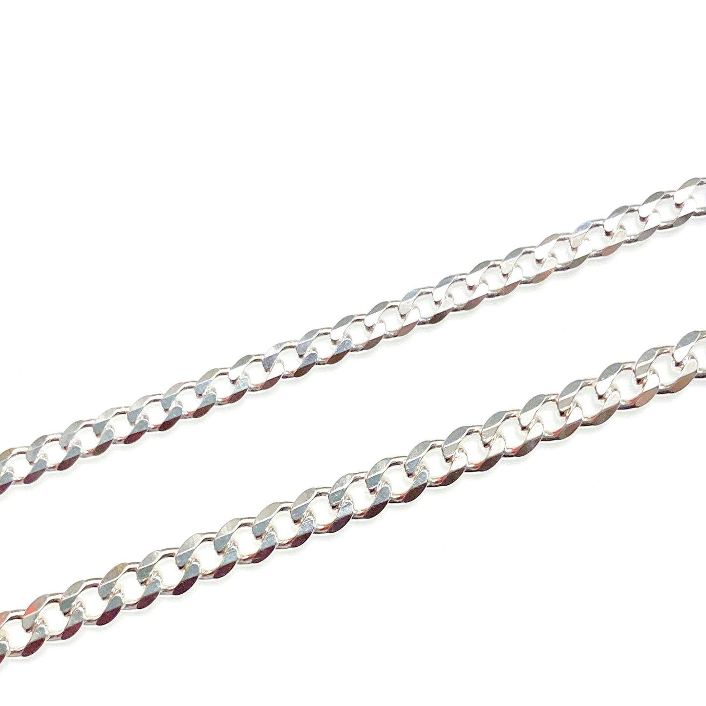 Italian curb chain bracelets (7 and 7.5 inches)