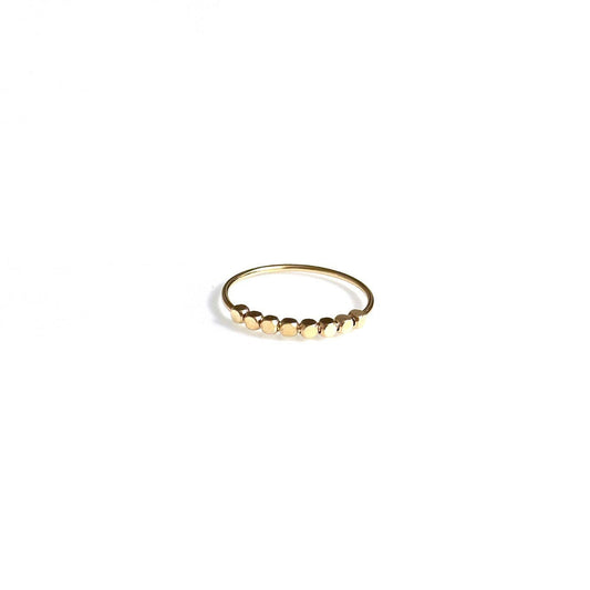 Fidget ring (10K solid gold)